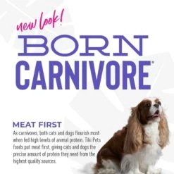 Tiki Dog Born Carnivore Savory Chicken, Peas & Lentils, Baked Dry Dog Food -Blue Buffalo || ROYAL CANIN || Wellness Sales 145216 PT6. AC SS1800 V1701796371
