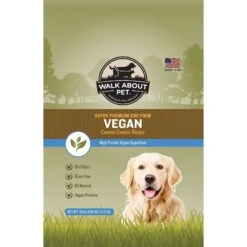 Walk About Canine Exotics Vegan Recipe Grain-Free Dry Dog Food