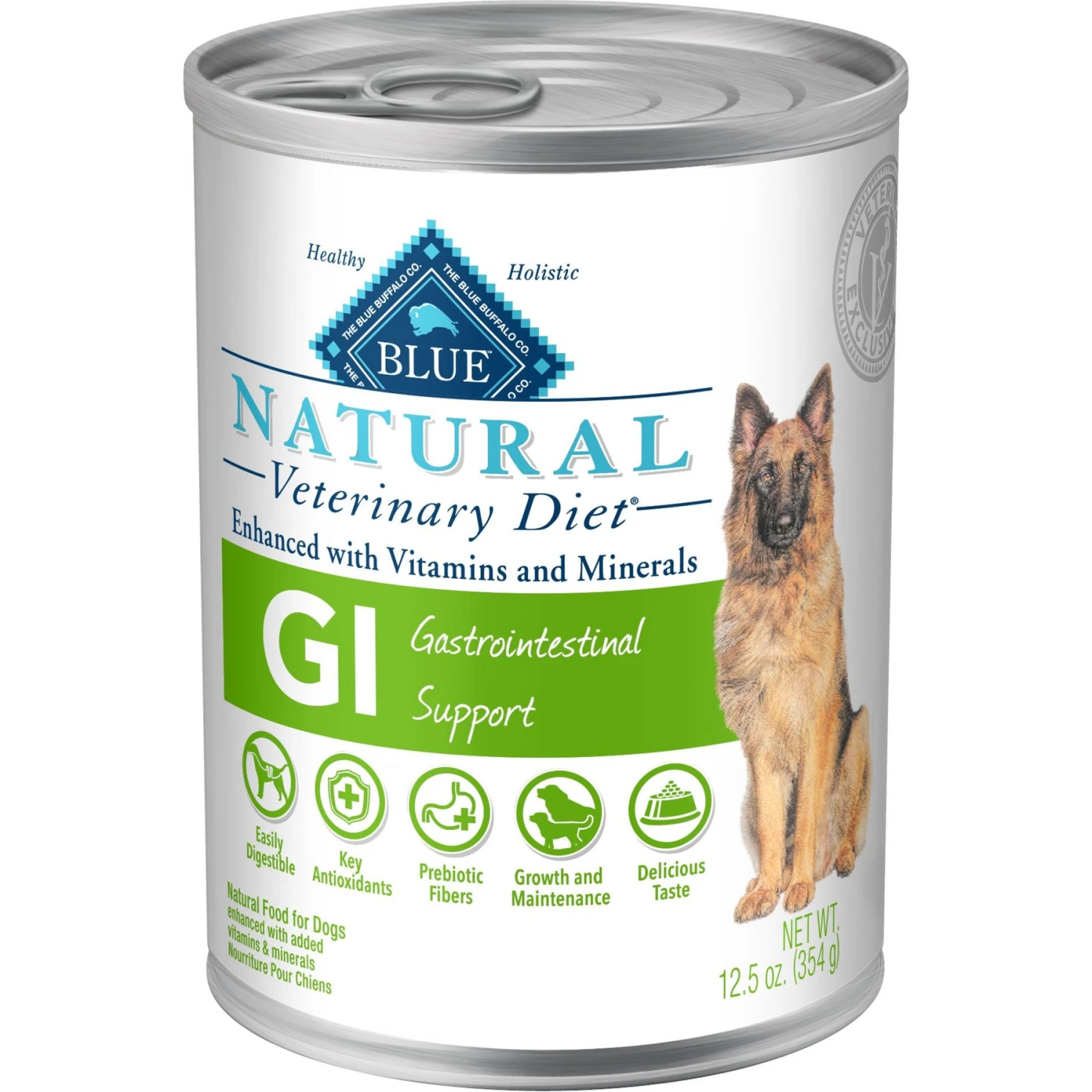 Blue Buffalo Natural Veterinary Diet GI Gastrointestinal Support Grain-Free Wet Dog Food 3 Blue Buffalo Natural Veterinary Diet GI Gastrointestinal Support Grain-Free Wet Dog Food