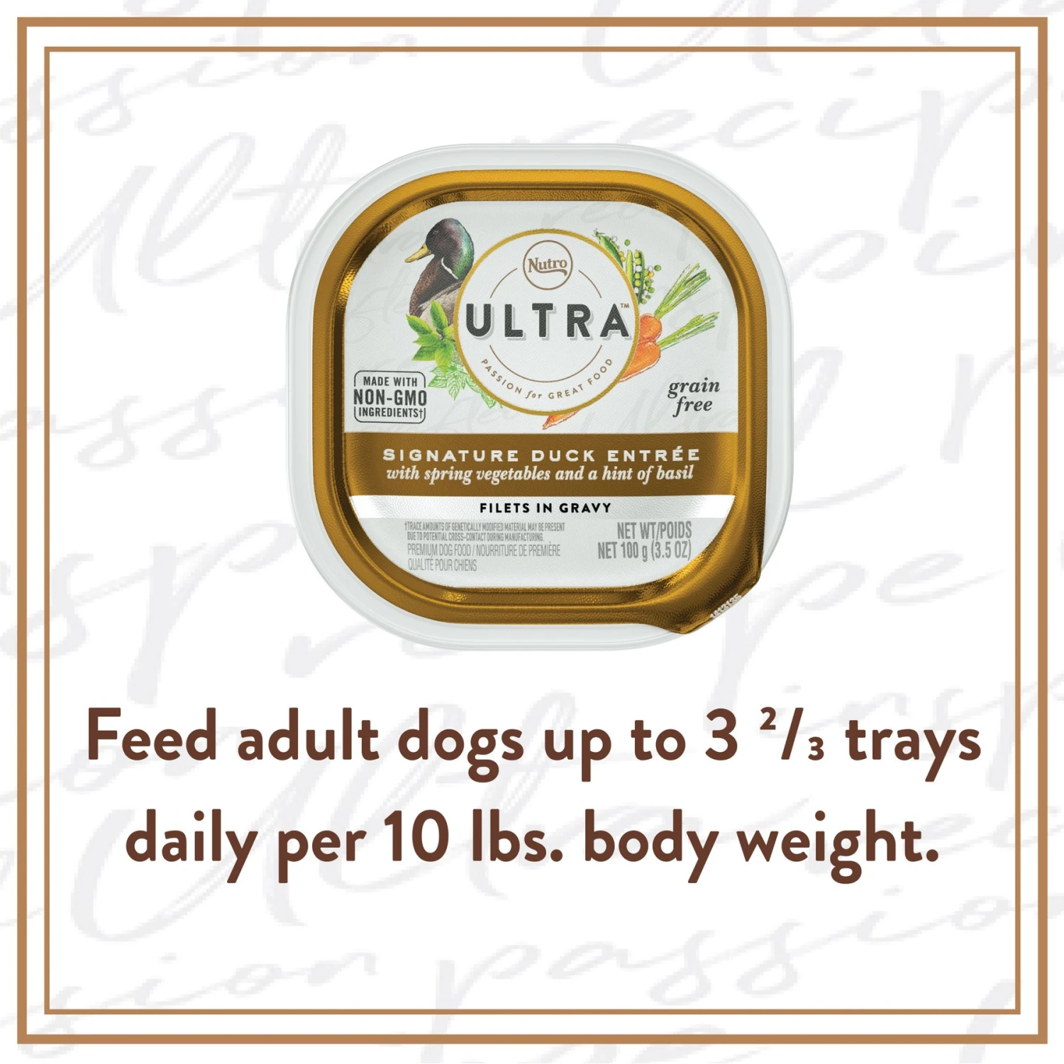 Nutro Ultra Grain-Free Filets In Gravy Signature Duck Entree Adult Wet Dog Food Trays 9 Nutro Ultra Grain-Free Filets In Gravy Signature Duck Entree Adult Wet Dog Food Trays - Image 7