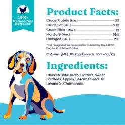 Solid Gold Chicken Bone Broth With Lavender & Chamomile Dog Food Topper -Blue Buffalo || ROYAL CANIN || Wellness Sales 149305 PT3. AC SS1800 V1604617914