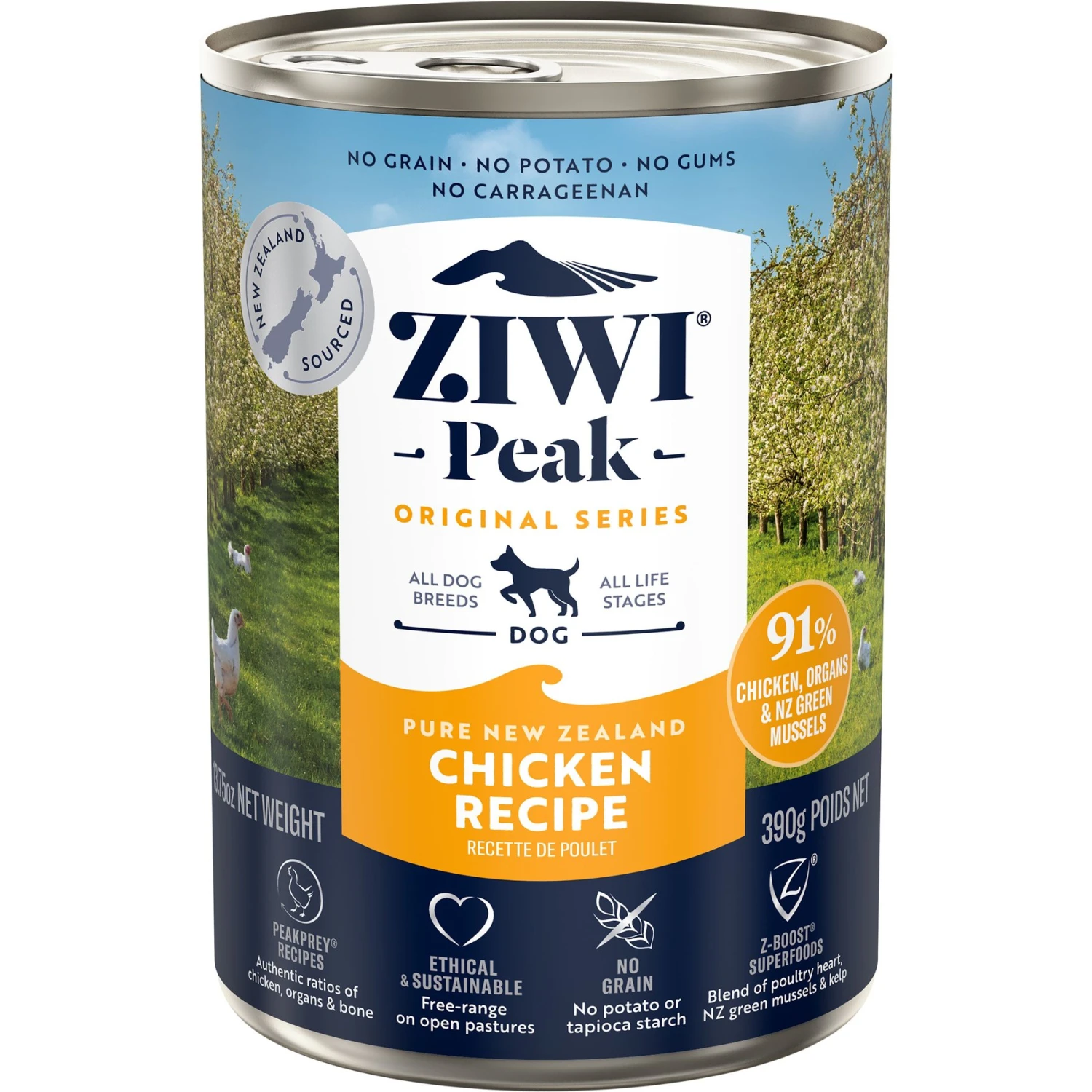 ZIWI Peak Chicken Recipe Canned Dog Food 3 ZIWI Peak Chicken Recipe Canned Dog Food