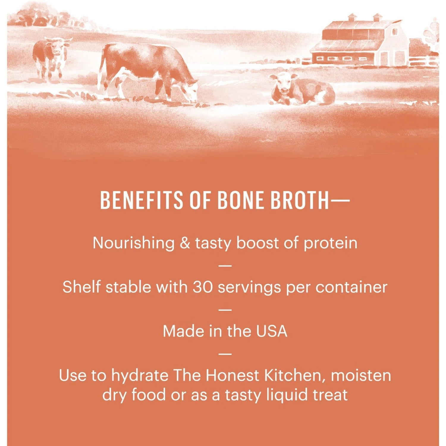 The Honest Kitchen Daily Boosters Beef Bone Broth With Turmeric For Dogs 5 The Honest Kitchen Daily Boosters Beef Bone Broth With Turmeric For Dogs - Image 3
