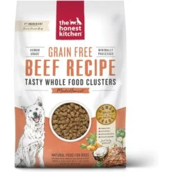 The Honest Kitchen Grain-Free Beef Whole Food Clusters Dry Dog Food