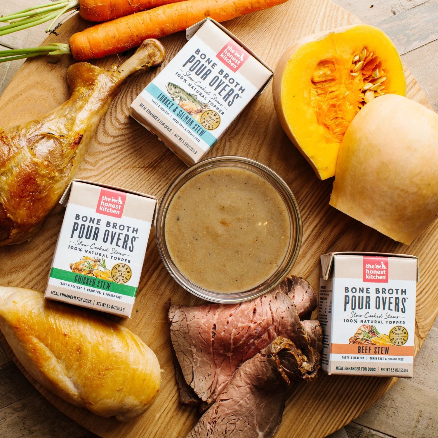 The Honest Kitchen Bone Broth POUR OVERS Beef Stew Wet Dog Food Topper 10 The Honest Kitchen Bone Broth POUR OVERS Beef Stew Wet Dog Food Topper - Image 8