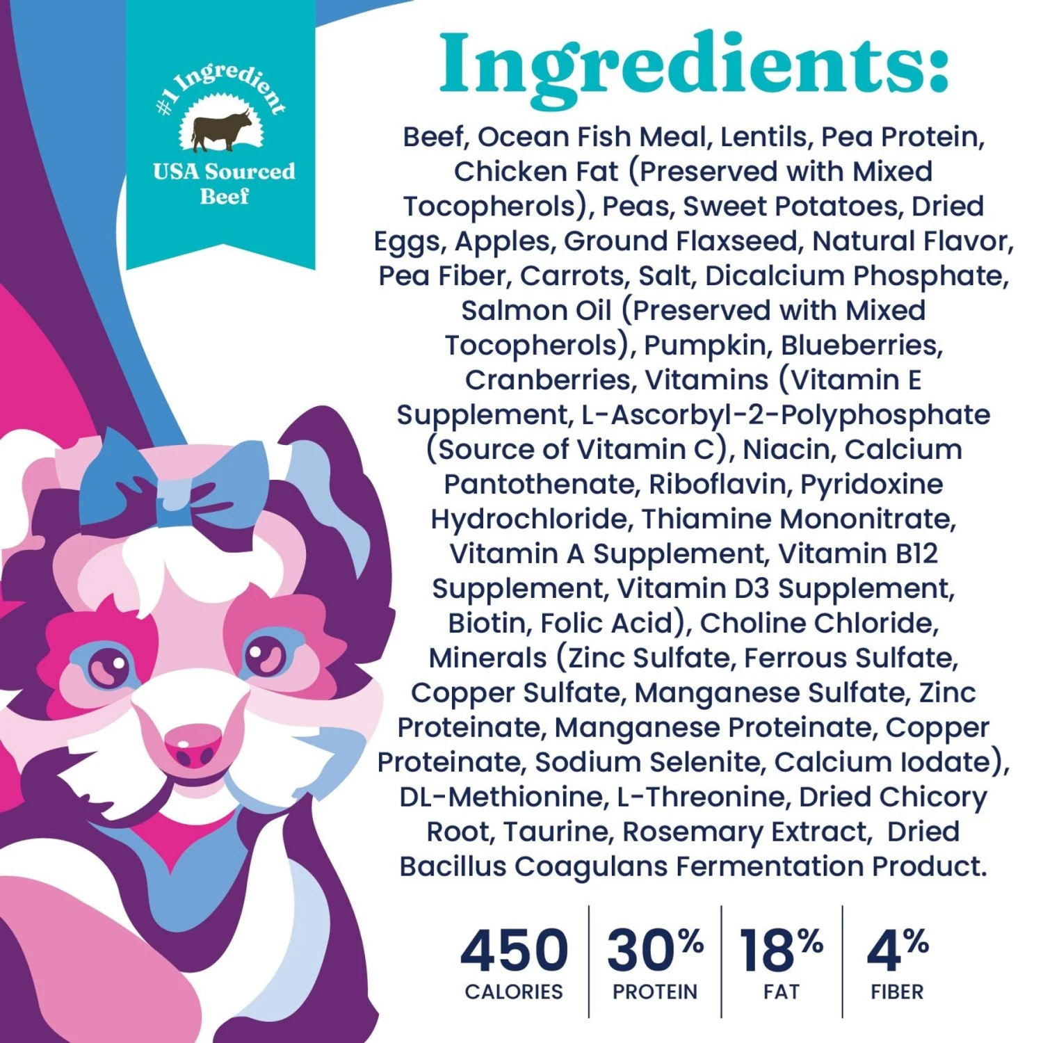 Solid Gold Mighty Mini Small & Toy Breed Grain-Free Beef, Sweet Potato & Apple Dry Dog Food 7 Solid Gold Mighty Mini Small & Toy Breed Grain-Free Beef, Sweet Potato & Apple Dry Dog Food - Image 5