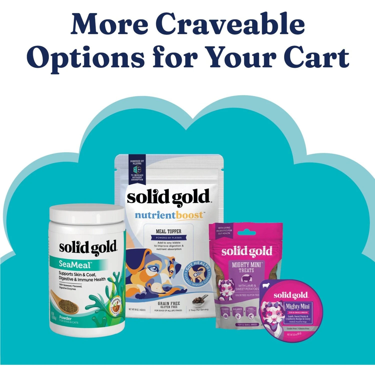 Solid Gold Mighty Mini Small & Toy Breed Grain-Free Beef, Sweet Potato & Apple Dry Dog Food 9 Solid Gold Mighty Mini Small & Toy Breed Grain-Free Beef, Sweet Potato & Apple Dry Dog Food - Image 7