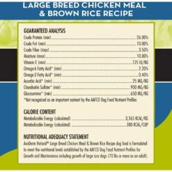 AvoDerm Chicken Meal & Brown Rice Recipe Large Breed Adult Dry Dog Food -Blue Buffalo || ROYAL CANIN || Wellness Sales 151108 PT4. AC SS1800 V1594153647