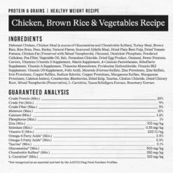 American Journey Protein & Grains Healthy Weight Chicken, Brown Rice & Vegetables Recipe Dry Dog Food -Blue Buffalo || ROYAL CANIN || Wellness Sales 151824 PT8. AC SS1800 V1680624892