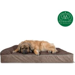 FurHaven Quilted Goliath Chaise Bolster Dog Bed With Removable Cover -Blue Buffalo || ROYAL CANIN || Wellness Sales 152602 PT3. AC SS1800 V1597082467
