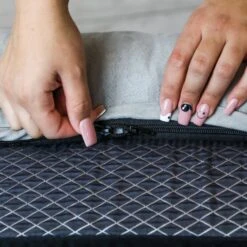 BarksBar Snuggly Sleeper Orthopedic Bolster Dog Bed With Removable Cover, Gray 12 BarksBar Snuggly Sleeper Orthopedic Bolster Dog Bed With Removable Cover, Gray -Blue Buffalo || ROYAL CANIN || Wellness Sales 154344 PT3. AC SS1800 V1628020029