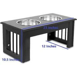 Internet's Best Traditional Non-Skid Elevated Dog Bowl 6 Internet's Best Traditional Non-Skid Elevated Dog Bowl -Blue Buffalo || ROYAL CANIN || Wellness Sales 154375 PT1. AC SS1800 V1599184872