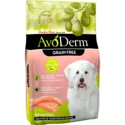 AvoDerm Natural Grain-Free Salmon & Vegetables Formula All Life Stages Dry Dog Food