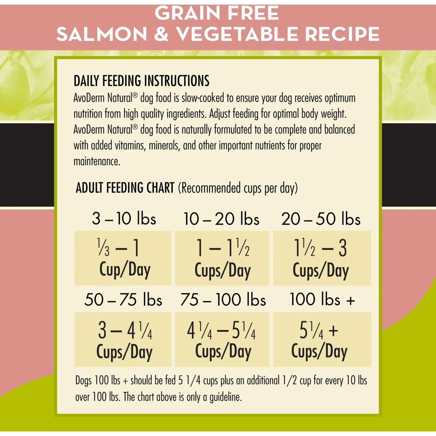 AvoDerm Natural Grain-Free Salmon & Vegetables Formula All Life Stages Dry Dog Food 9 AvoDerm Natural Grain-Free Salmon & Vegetables Formula All Life Stages Dry Dog Food - Image 7