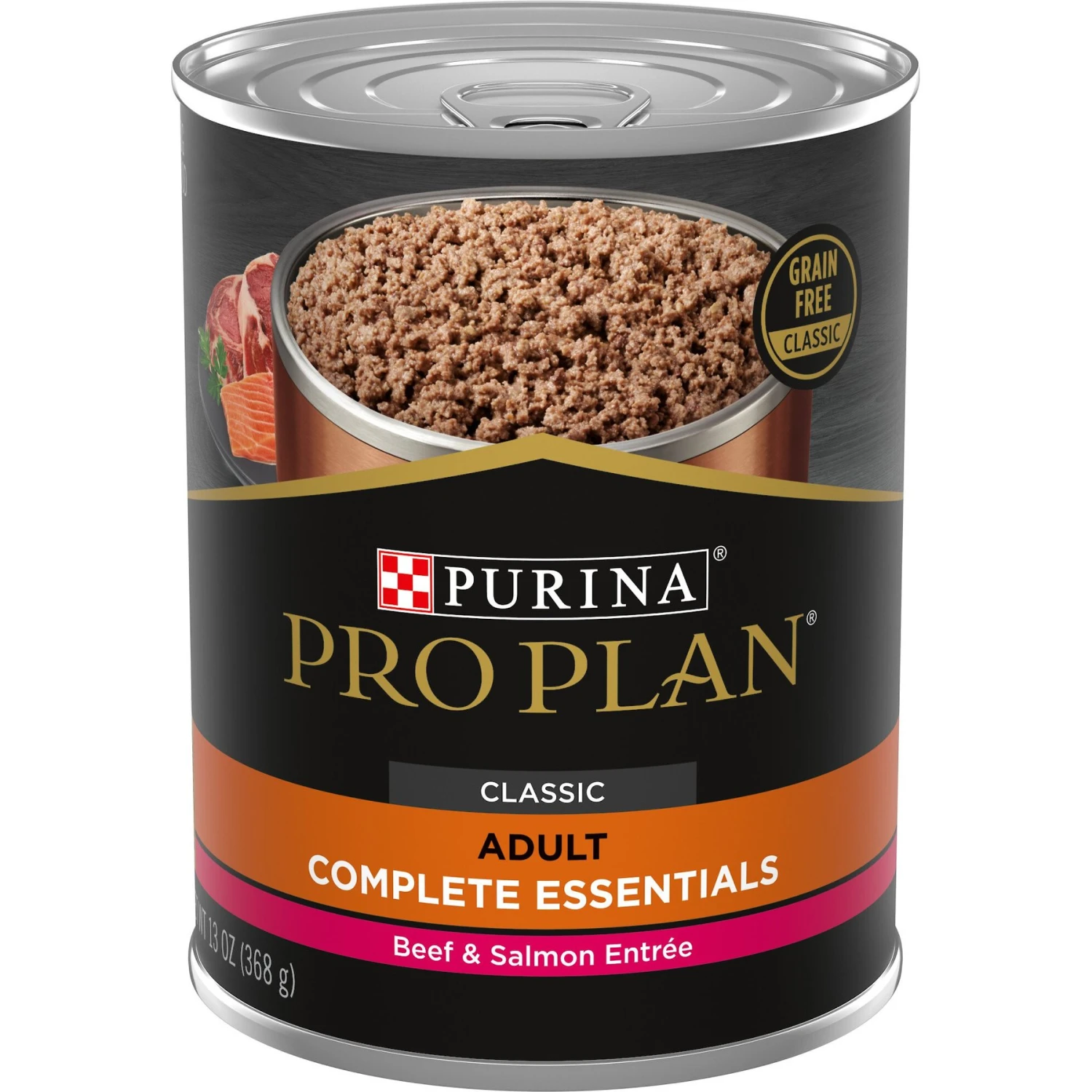 Purina Pro Plan Savor Classic Beef & Salmon Entree Grain-Free Canned Dog Food 3 Purina Pro Plan Savor Classic Beef & Salmon Entree Grain-Free Canned Dog Food