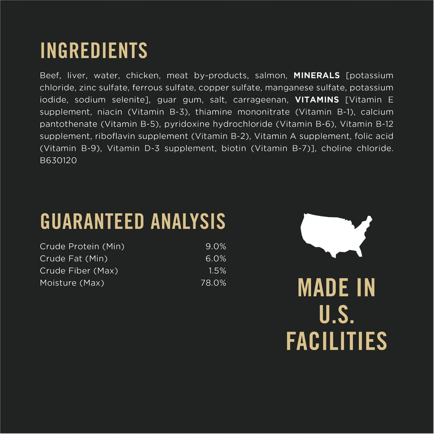 Purina Pro Plan Savor Classic Beef & Salmon Entree Grain-Free Canned Dog Food 7 Purina Pro Plan Savor Classic Beef & Salmon Entree Grain-Free Canned Dog Food - Image 5