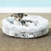 Precision Pet Products SnooZZy Round Shearling Bolster Dog Bed 1 Precision Pet Products SnooZZy Round Shearling Bolster Dog Bed -Blue Buffalo || ROYAL CANIN || Wellness Sales 156208 MAIN. AC SS1800 V1566936494