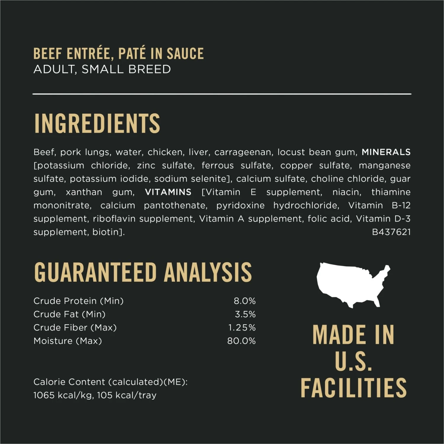 Purina Pro Plan Focus Small Breed Beef Entree Grain-Free Wet Dog Food 7 Purina Pro Plan Focus Small Breed Beef Entree Grain-Free Wet Dog Food - Image 5