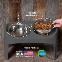 IRIS USA Elevated Dog Feeder With Attachable Feet 13 IRIS USA Elevated Dog Feeder With Attachable Feet -Blue Buffalo || ROYAL CANIN || Wellness Sales 156889 PT4. AC SS1800 V1598662264