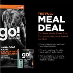 Go! Solutions Skin + Coat Care Salmon Recipe Dry Dog Food -Blue Buffalo || ROYAL CANIN || Wellness Sales 157007 PT6. AC SS1800 V1638835292