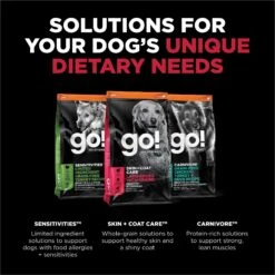 Go! Solutions Skin + Coat Care Lamb Recipe Dry Dog Food 16 Go! Solutions Skin + Coat Care Lamb Recipe Dry Dog Food -Blue Buffalo || ROYAL CANIN || Wellness Sales 157010 PT5. AC SS1800 V1638835017