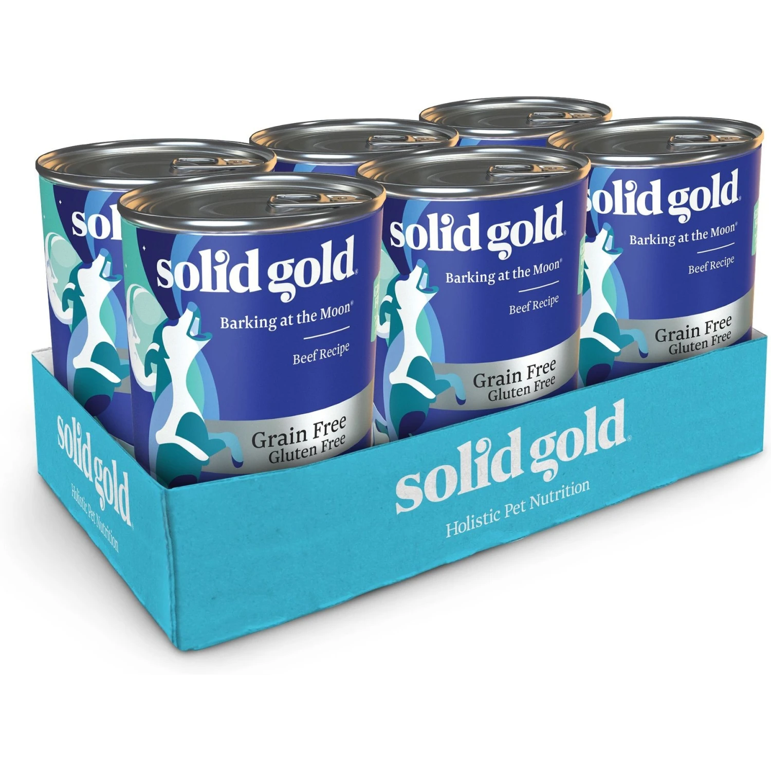 Solid Gold Barking At The Moon 95% Beef Recipe Grain-Free Canned Dog Food 3 Solid Gold Barking At The Moon 95% Beef Recipe Grain-Free Canned Dog Food