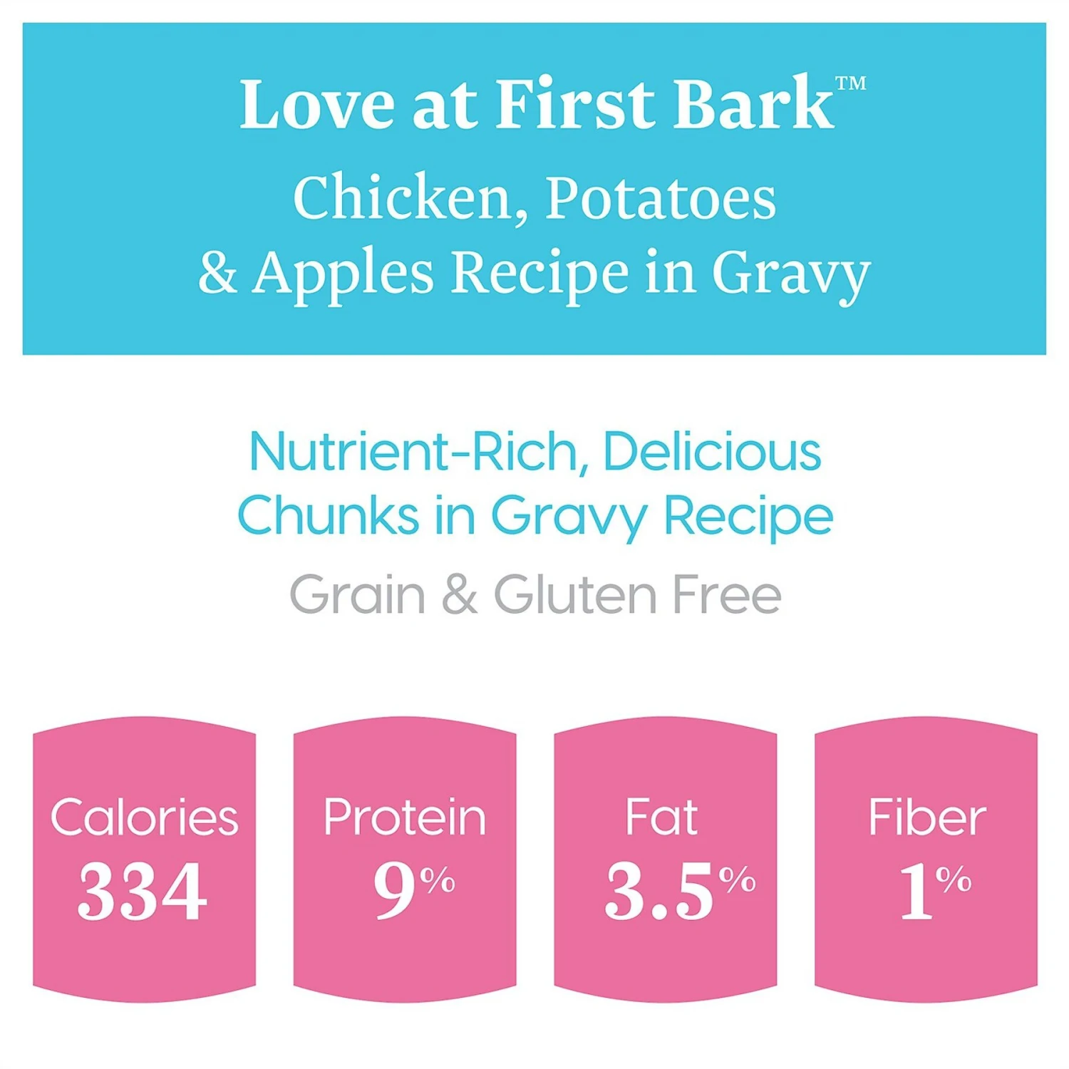 Solid Gold Love At First Bark Chicken, Potatoes & Apples Puppy Recipe Grain-Free Canned Dog Food 6 Solid Gold Love At First Bark Chicken, Potatoes & Apples Puppy Recipe Grain-Free Canned Dog Food - Image 4
