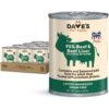 Dave's Pet Food 95% Premium Beef & Beef Liver Grain-Free Recipe Canned Dog Food 2 Dave's Pet Food 95% Premium Beef & Beef Liver Grain-Free Recipe Canned Dog Food -Blue Buffalo || ROYAL CANIN || Wellness Sales 157467 MAIN. AC SS1800 V1546981017