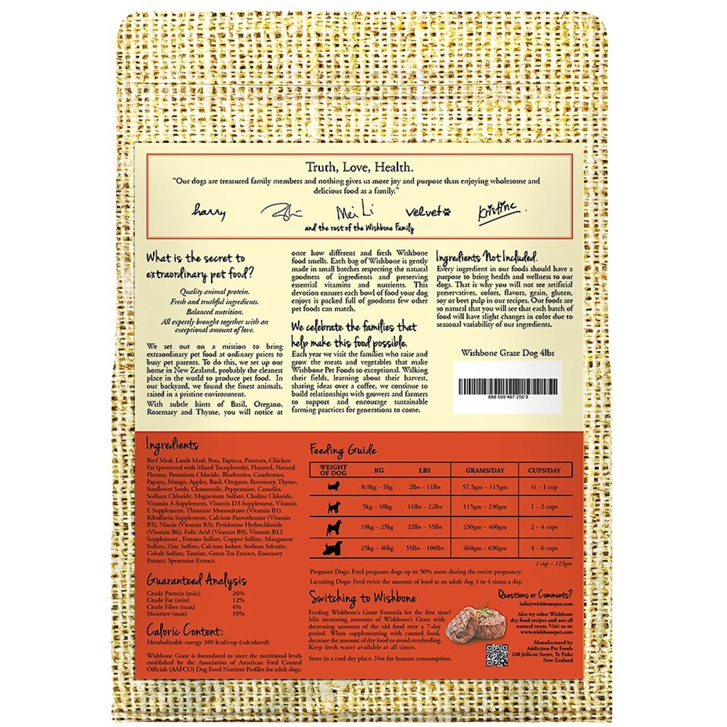 Wishbone Graze Grain-Free Dry Dog Food 4 Wishbone Graze Grain-Free Dry Dog Food - Image 2