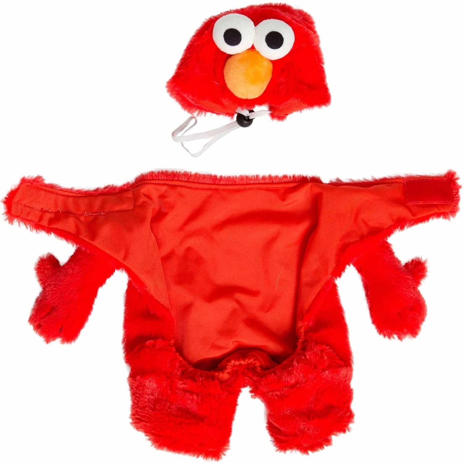Pet Krewe Sesame Street Elmo Dog & Cat Costume 7 Pet Krewe Sesame Street Elmo Dog & Cat Costume - Image 5