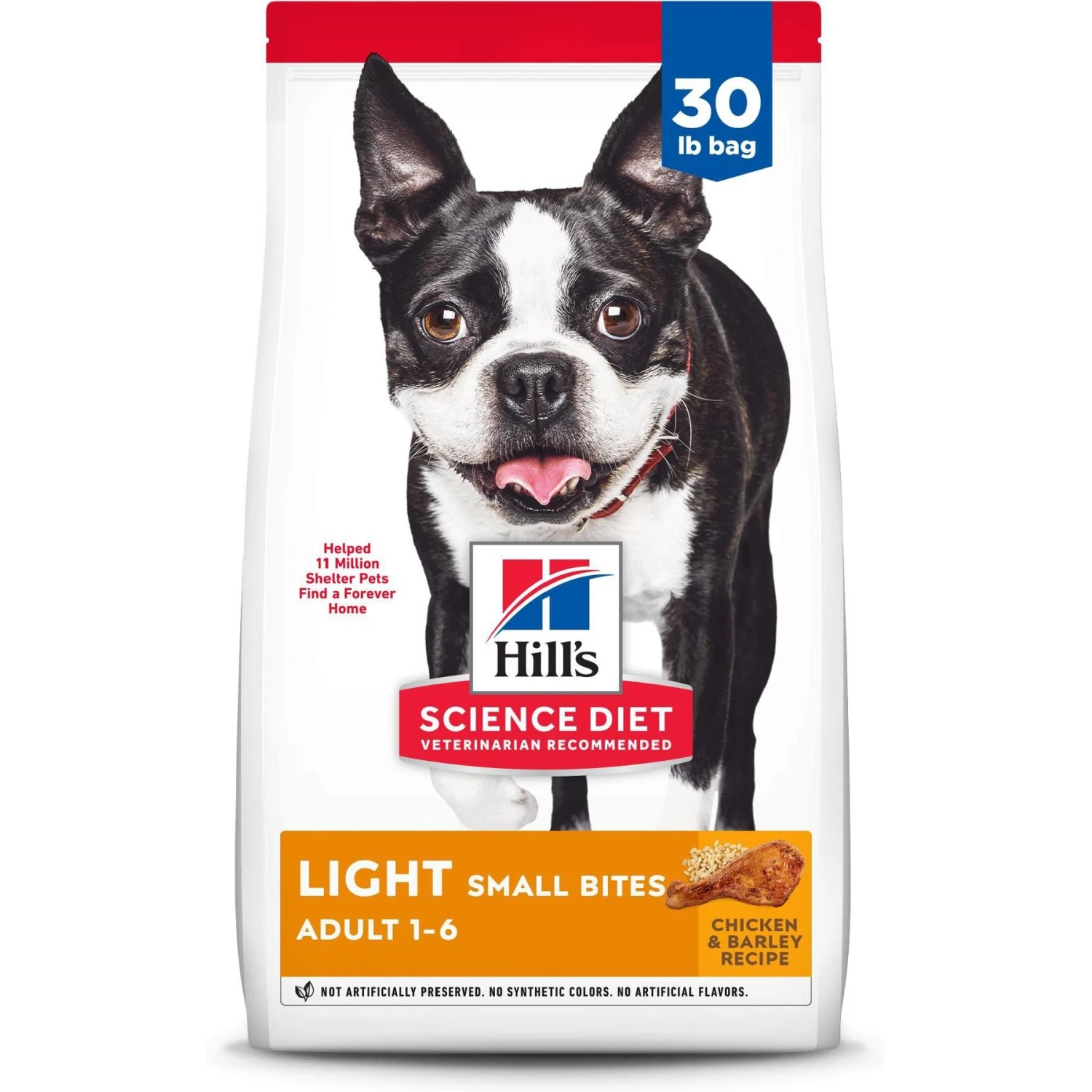 Hill's Science Diet Adult Light Small Bites With Chicken Meal & Barley Dry Dog Food 3 Hill's Science Diet Adult Light Small Bites With Chicken Meal & Barley Dry Dog Food