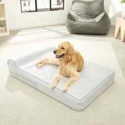 KOPEKS Orthopedic Pillow Dog Bed With Removable Cover