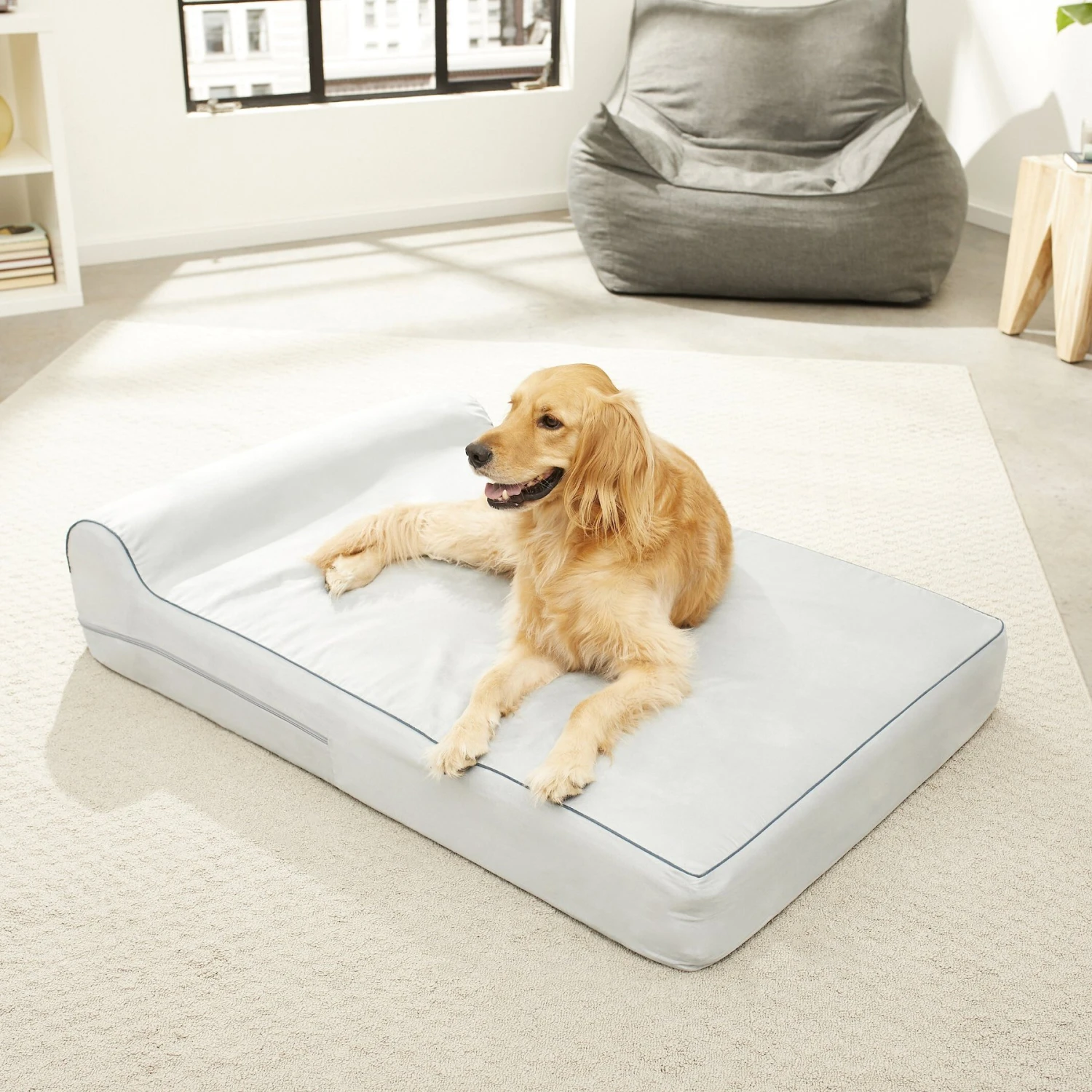 KOPEKS Orthopedic Pillow Dog Bed With Removable Cover 3 KOPEKS Orthopedic Pillow Dog Bed With Removable Cover