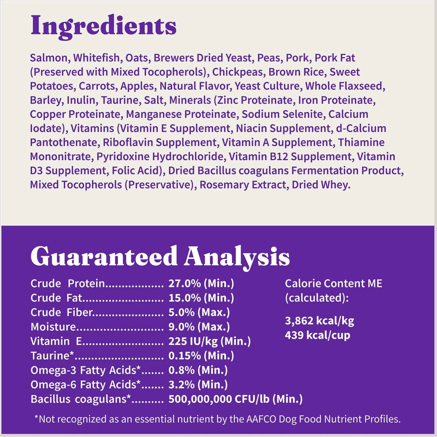 Halo Holistic Complete Digestive Health Wild-Caught Salmon & Whitefish Adult Dry Dog Food 10 Halo Holistic Complete Digestive Health Wild-Caught Salmon & Whitefish Adult Dry Dog Food - Image 8