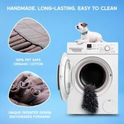 PAW5 Wooly Snuffle Dog Feeding Mat -Blue Buffalo || ROYAL CANIN || Wellness Sales 161160 PT4. AC SS1800 V1685042056