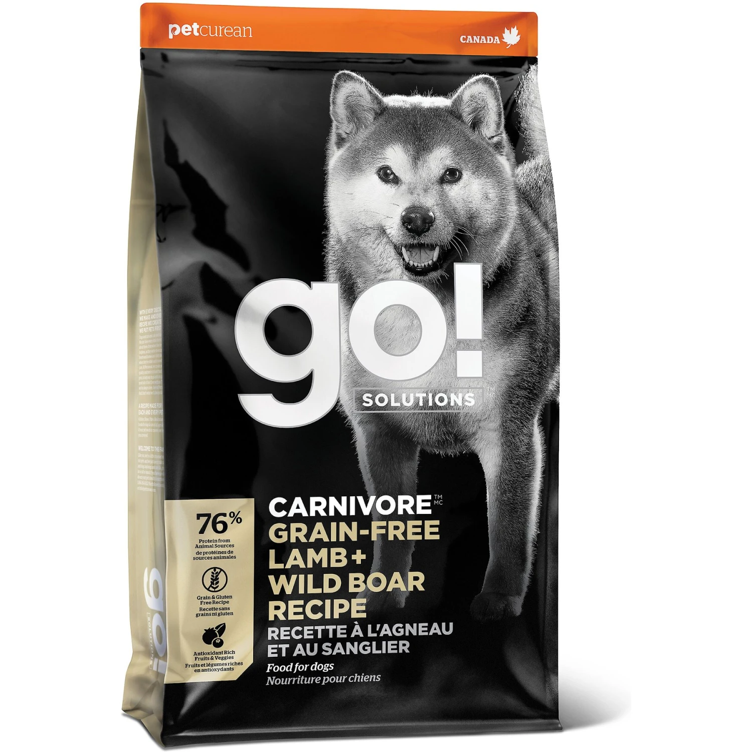 Go! Solutions Carnivore Grain-Free Lamb + Wild Boar Recipe Dry Dog Food 3 Go! Solutions Carnivore Grain-Free Lamb + Wild Boar Recipe Dry Dog Food