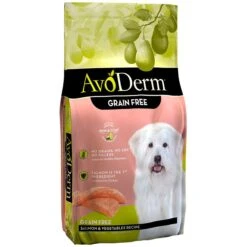 AvoDerm Grain-Free Salmon & Vegetables Recipe Dry Dog Food
