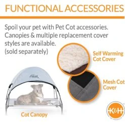 K&H Pet Products Coolin' Pet Cot Elevated Pet Bed 16 K&H Pet Products Coolin' Pet Cot Elevated Pet Bed -Blue Buffalo || ROYAL CANIN || Wellness Sales 164028 PT5. AC SS1800 V1620841684