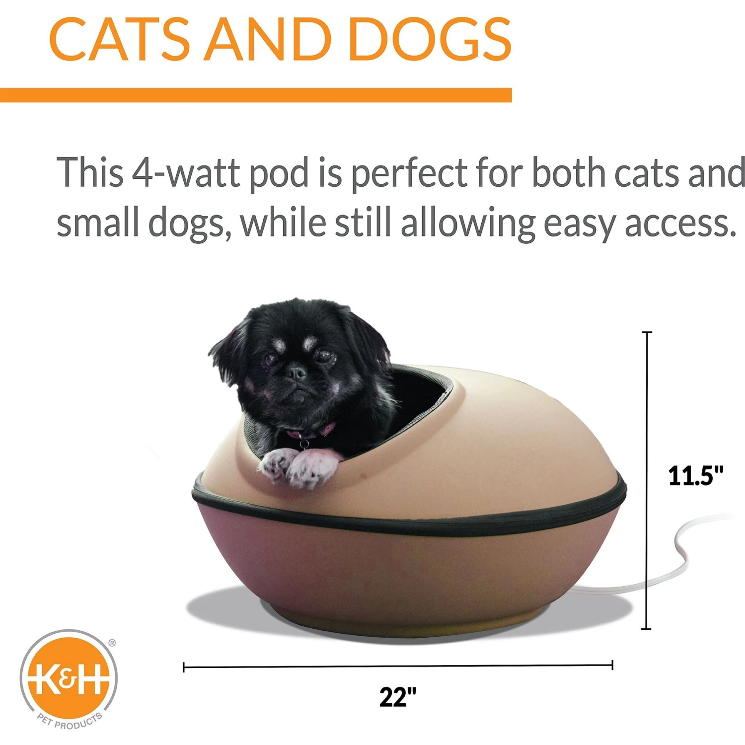 K&H Pet Products Thermo-Mod Dream Pod 4 K&H Pet Products Thermo-Mod Dream Pod - Image 2