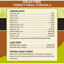 AvoDerm Advanced Healthy Weight Turkey Meal Formula Grain-Free Dry Dog Food -Blue Buffalo || ROYAL CANIN || Wellness Sales 164072 PT5. AC SS1800 V1589994822