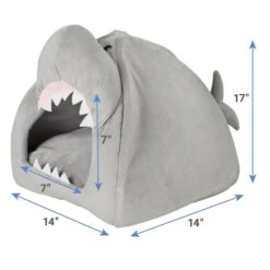 Frisco Novelty Shark Covered Cat & Dog Bed 11 Frisco Novelty Shark Covered Cat & Dog Bed -Blue Buffalo || ROYAL CANIN || Wellness Sales 165339 PT3. AC SS1800 V1627580569