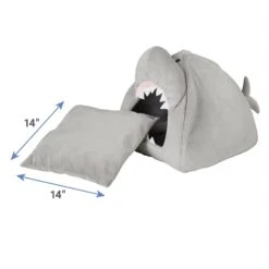 Frisco Novelty Shark Covered Cat & Dog Bed 12 Frisco Novelty Shark Covered Cat & Dog Bed -Blue Buffalo || ROYAL CANIN || Wellness Sales 165339 PT4. AC SS1800 V1627578397