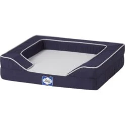 Sealy Lux Premium Orthopedic Bolster Dog Bed With Removable Cover -Blue Buffalo || ROYAL CANIN || Wellness Sales 169539 PT2. AC SS1800 V1578083637