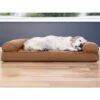 FurHaven Quilted Cooling Gel Bolster Cat & Dog Bed With Removable Cover -Blue Buffalo || ROYAL CANIN || Wellness Sales 172297 MAIN. AC SS1800 V1619661439