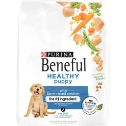 Purina Beneful Healthy Puppy With Farm Raised Chicken High Protein Dry Dog Food