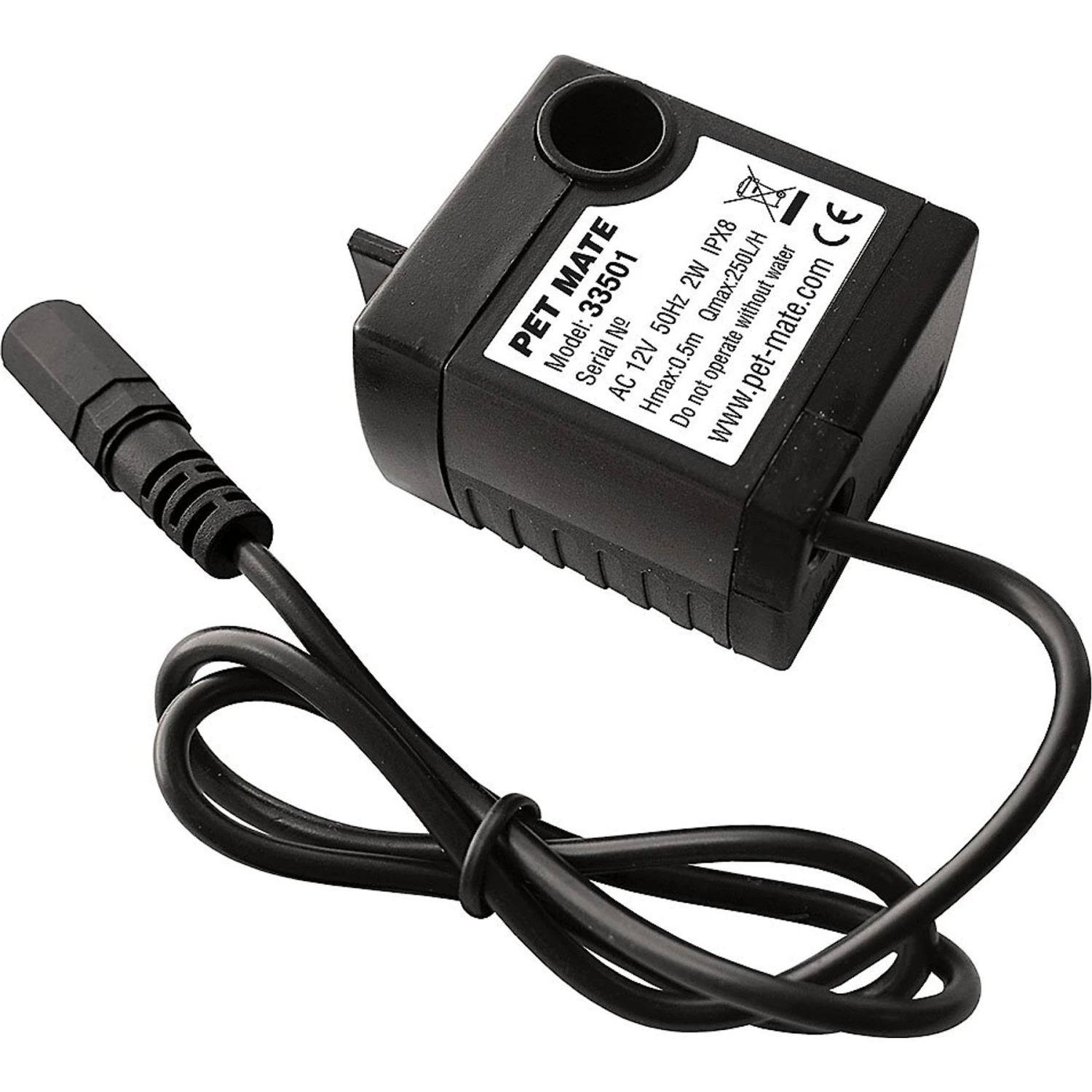 Cat Mate Pet Fountain Replacement Pump 3 Cat Mate Pet Fountain Replacement Pump