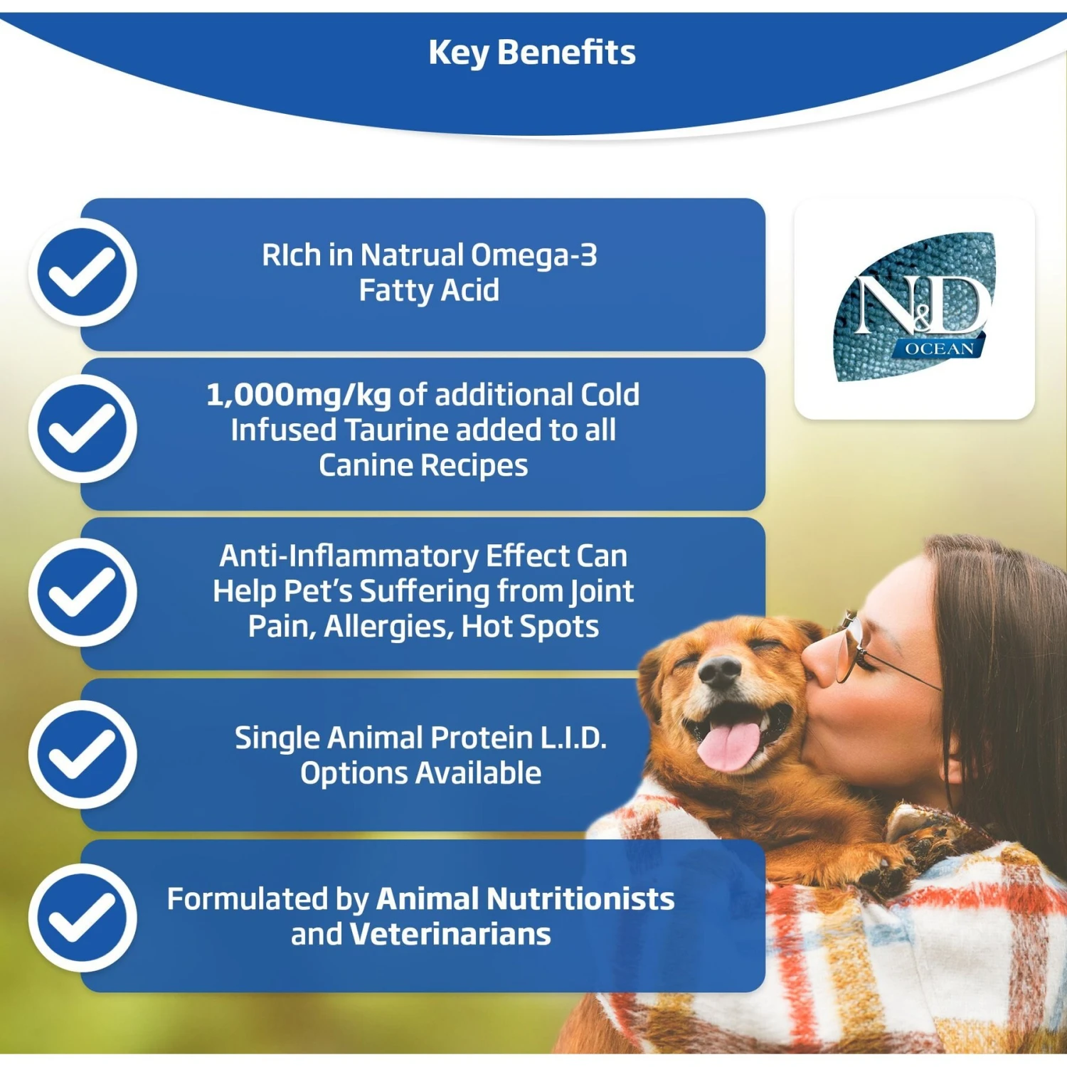 Farmina N&D Ocean Codfish & Orange Ancestral Grain Medium & Maxi Adult Dry Dog Food 5 Farmina N&D Ocean Codfish & Orange Ancestral Grain Medium & Maxi Adult Dry Dog Food - Image 3