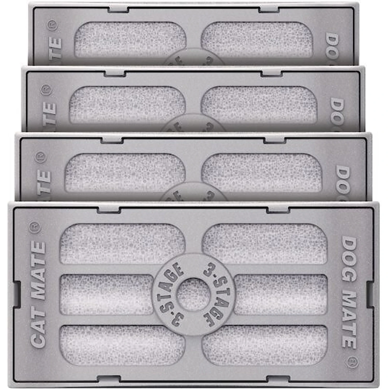 Cat Mate 3-Stage Filter Cartridges 3 Cat Mate 3-Stage Filter Cartridges