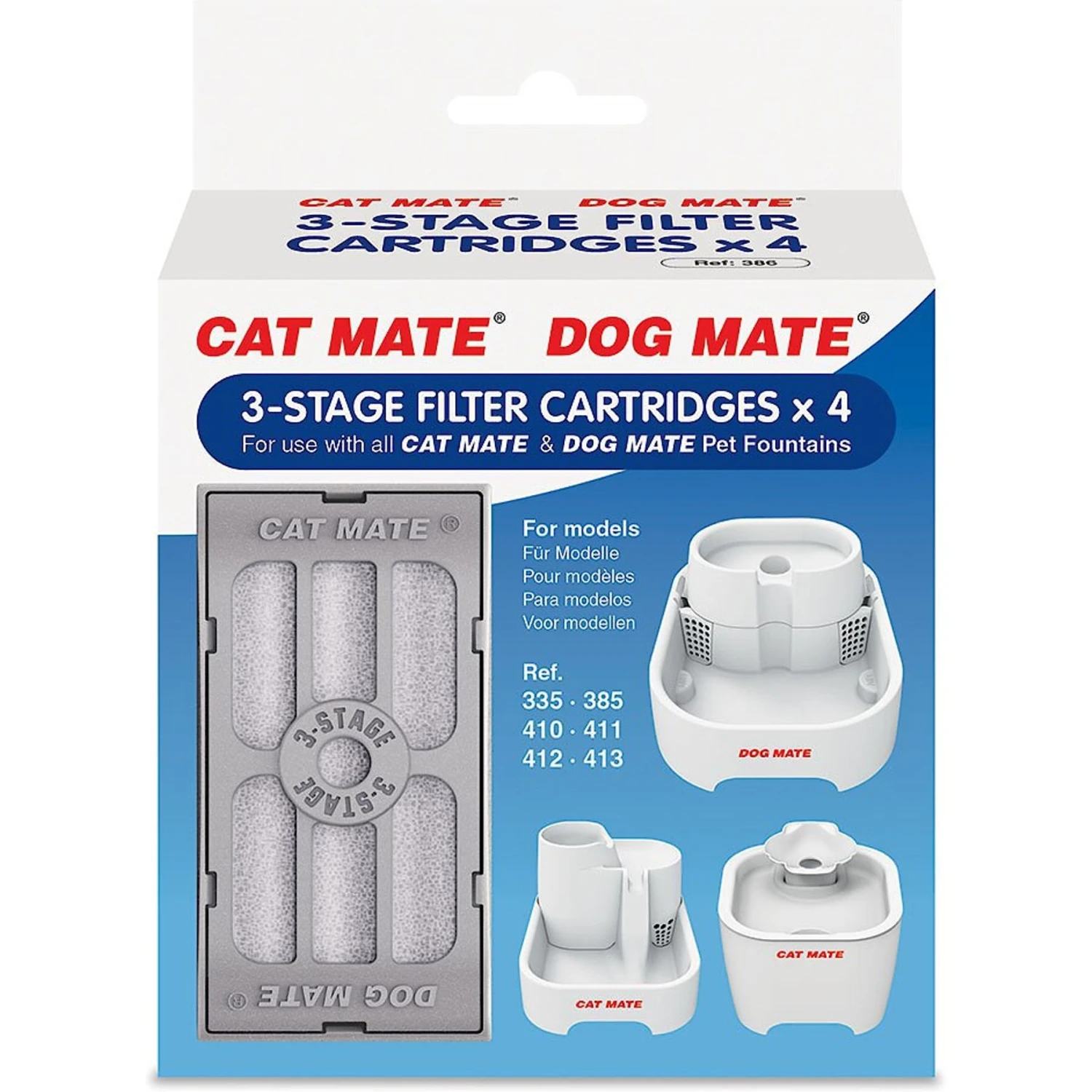 Cat Mate 3-Stage Filter Cartridges 4 Cat Mate 3-Stage Filter Cartridges - Image 2