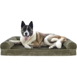 FurHaven Faux Fur Cooling Gel Bolster Cat & Dog Bed With Removable Cover 14 FurHaven Faux Fur Cooling Gel Bolster Cat & Dog Bed With Removable Cover -Blue Buffalo || ROYAL CANIN || Wellness Sales 176134 PT3. AC SS1800 V1566490670
